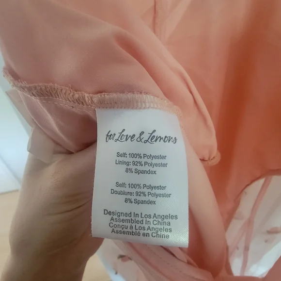 For Love & Lemons sheer Maxi Rose dress - Picture 7 of 13